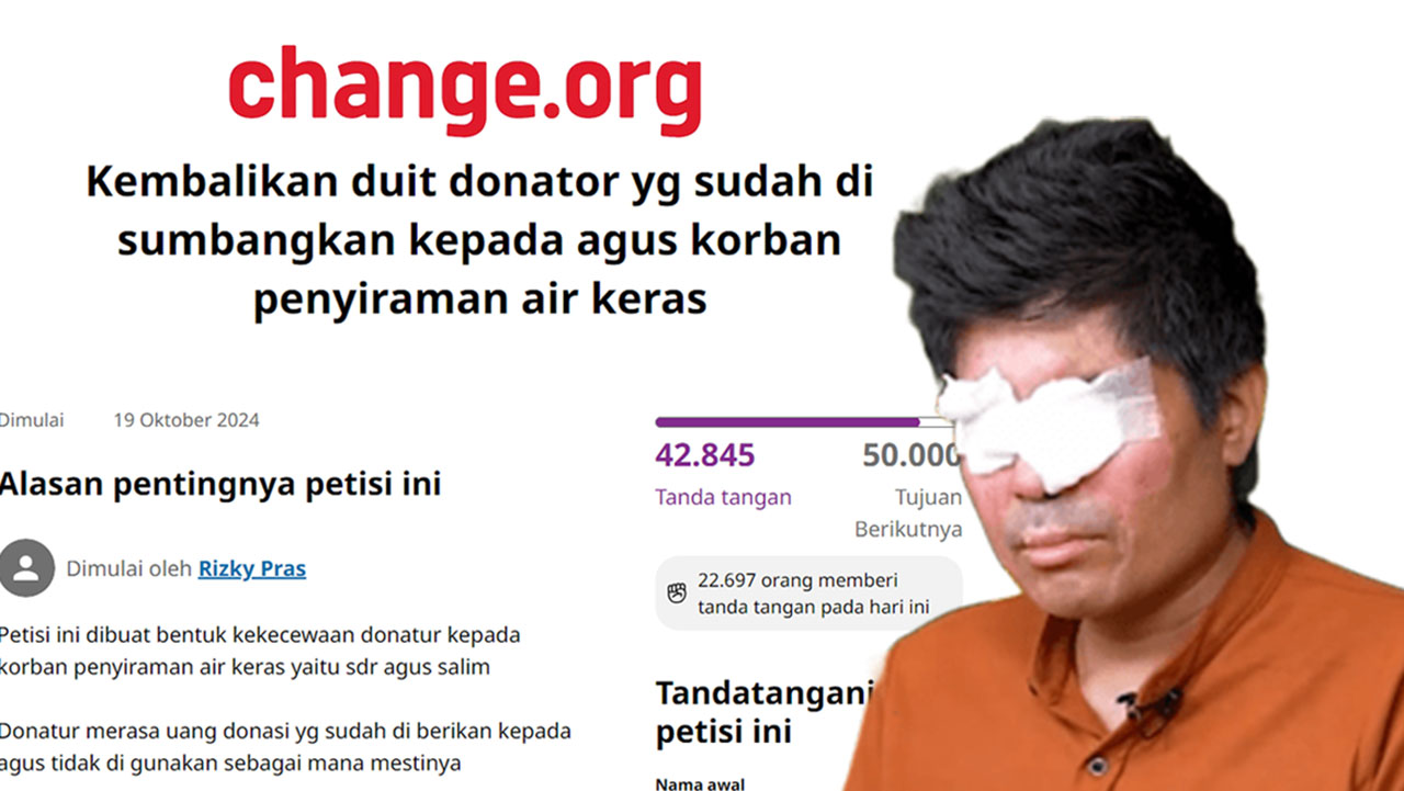 Donasi Rp 1,5 Miliar Disalahgunakan? Petisi Menuntut Agus Salim Kembalikan Uang Muncul di Change.org!