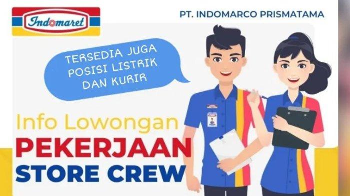 [LOKER 2024] Lowongan Staff Pelayan Toko (Crew) Indomaret