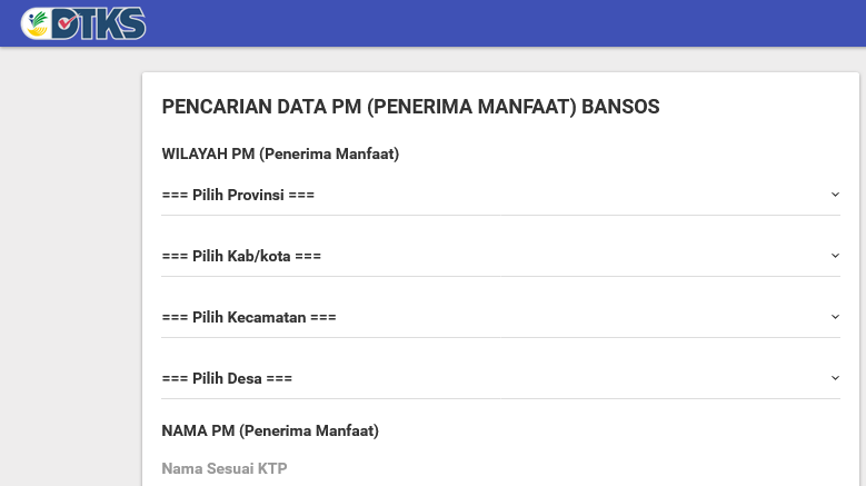 Cek Penerima BANSOS 2024